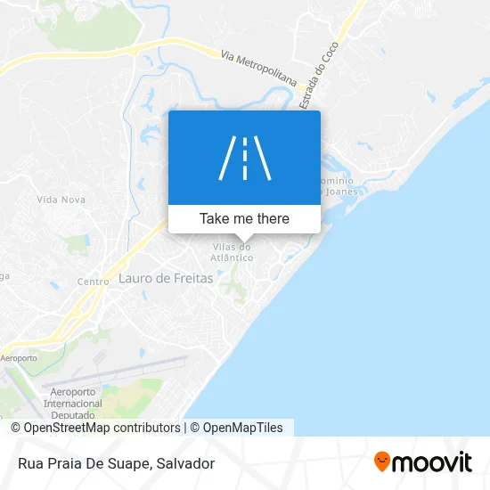 Rua Praia De Suape map