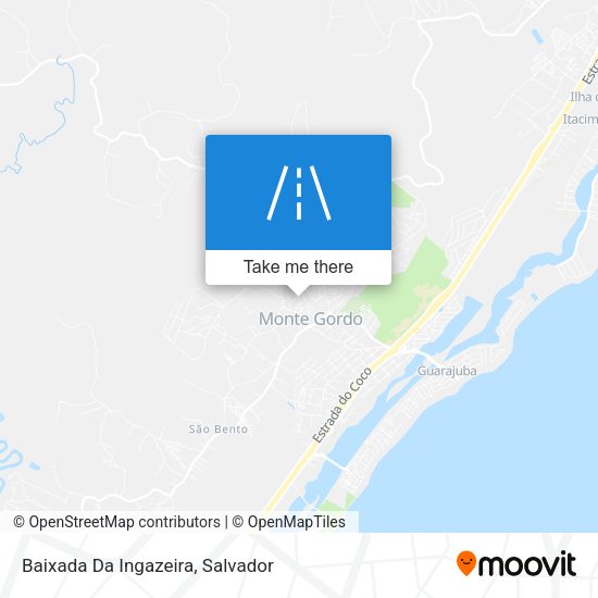 Baixada Da Ingazeira map