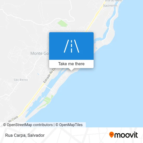 Rua Carpa map