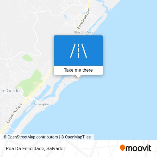 Rua Da Felicidade map