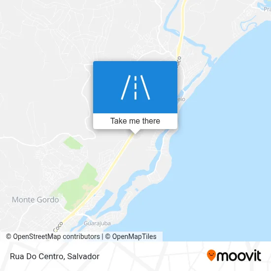 Rua Do Centro map