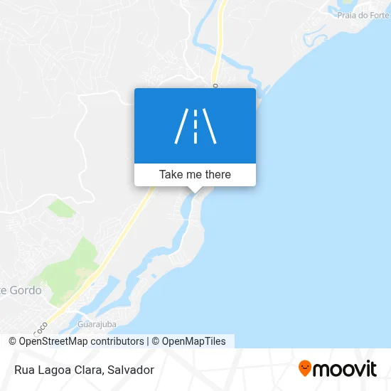 Rua Lagoa Clara map