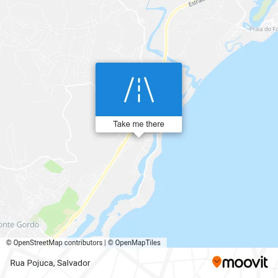 Rua Pojuca map