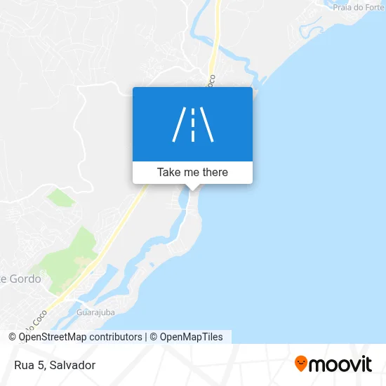 Rua 5 map