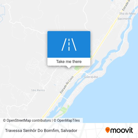 Travessa Senhõr Do Bomfim map