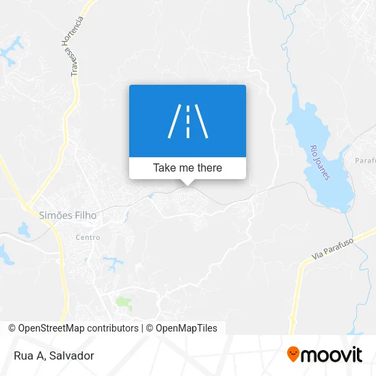 Rua A map