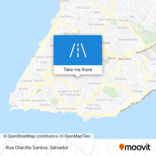Rua Otacílio Santos map