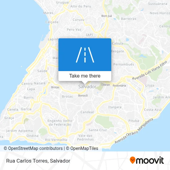 Rua Carlos Torres map