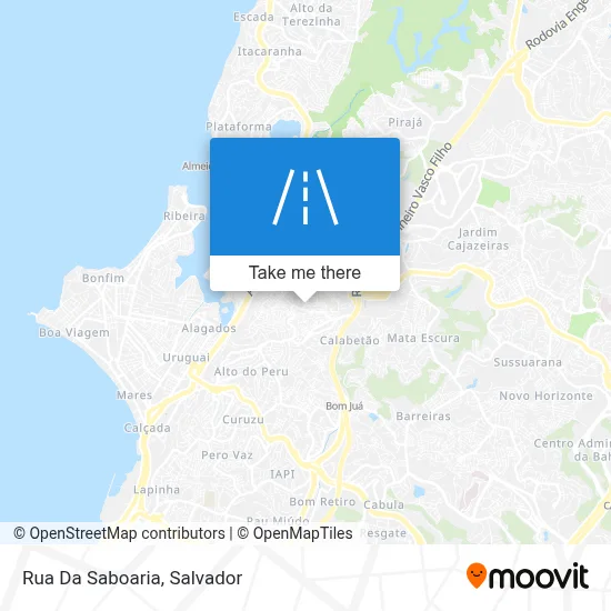 Rua Da Saboaria map