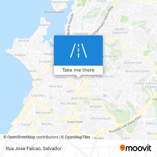 Rua Jose Falcao map