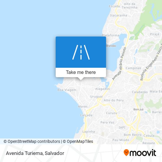 Mapa Avenida Turiema