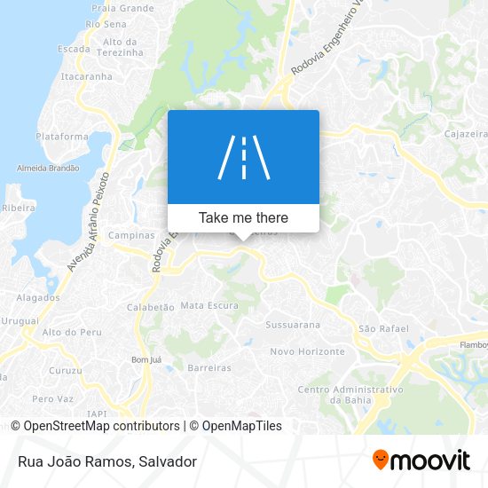 Rua João Ramos map