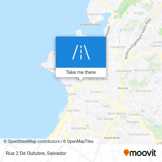 Rua 2 De Outubre map
