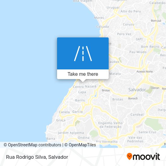 Rua Rodrigo Silva map