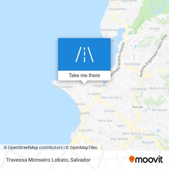 Travessa Monseiro Lobato map