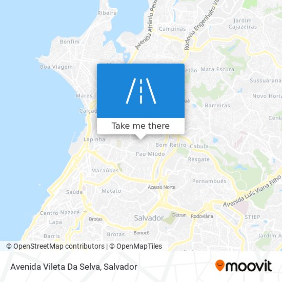 Avenida Vileta Da Selva map