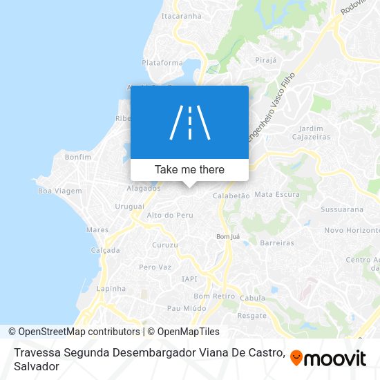 Travessa Segunda Desembargador Viana De Castro map