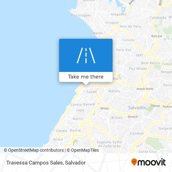 Travessa Campos Sales map