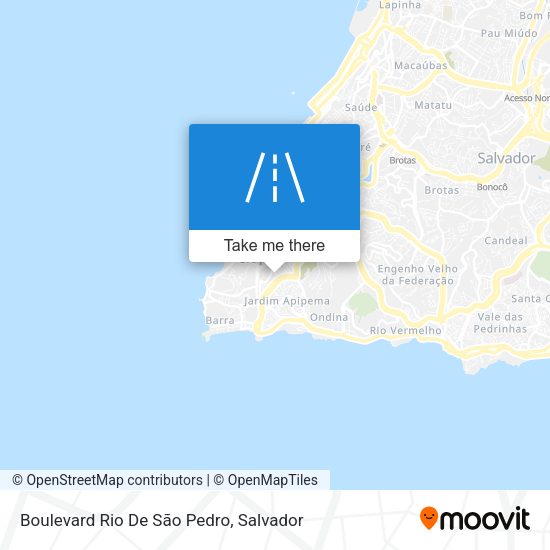 Boulevard Rio De São Pedro map