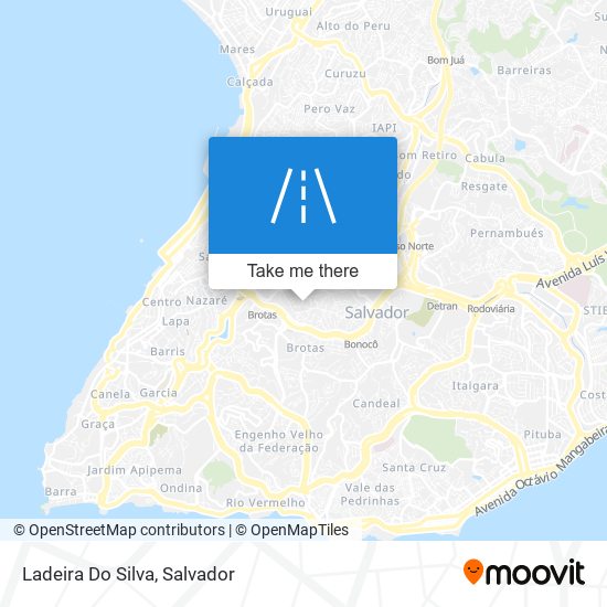 Ladeira Do Silva map