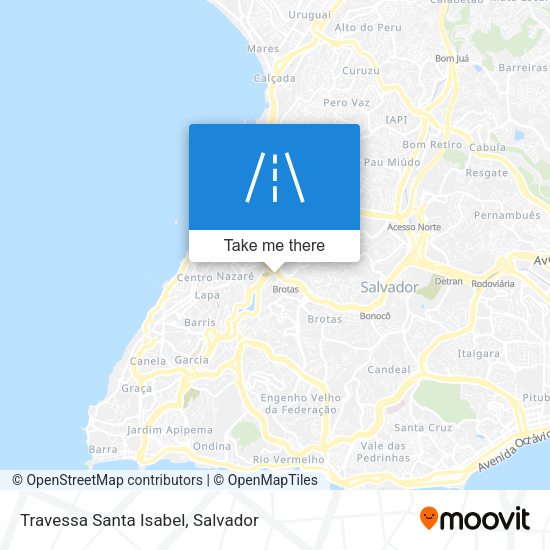 Travessa Santa Isabel map