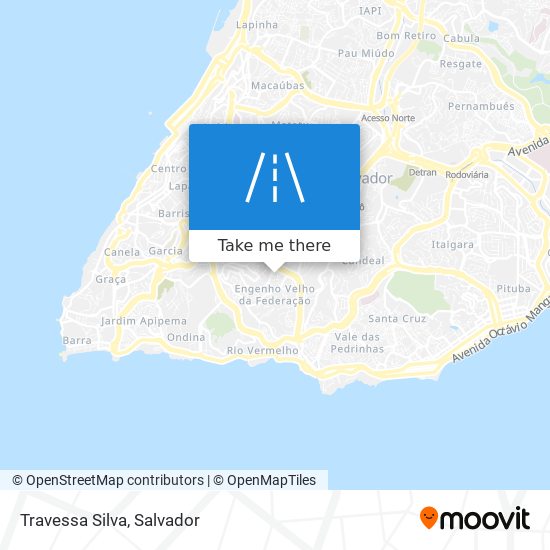Travessa Silva map
