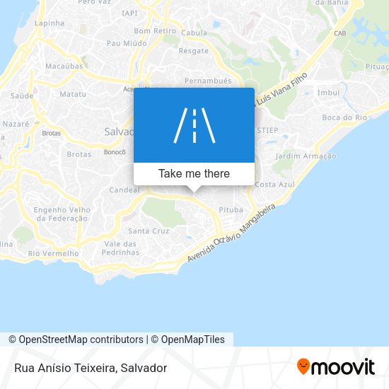 Rua Anísio Teixeira map