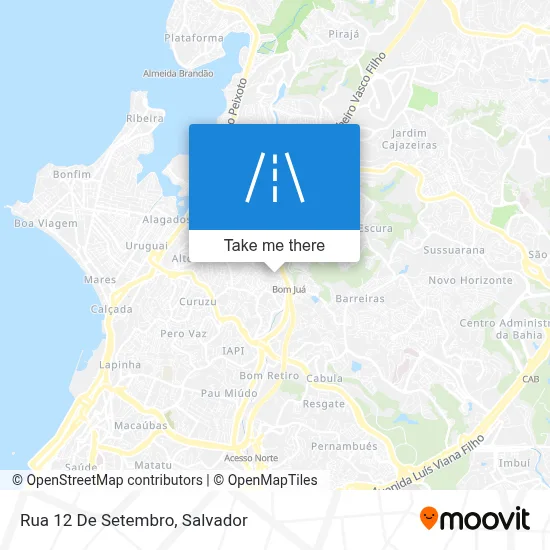 Rua 12 De Setembro map