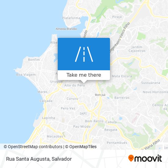 Rua Santa Augusta map