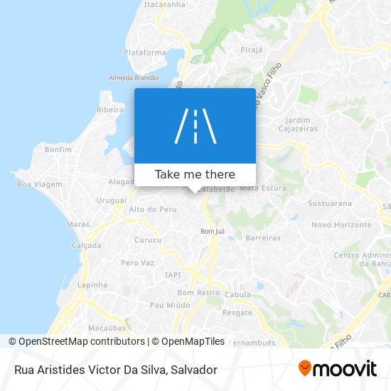 Rua Aristides Victor Da Silva map