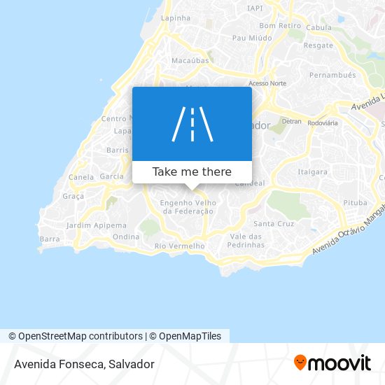 Mapa Avenida Fonseca