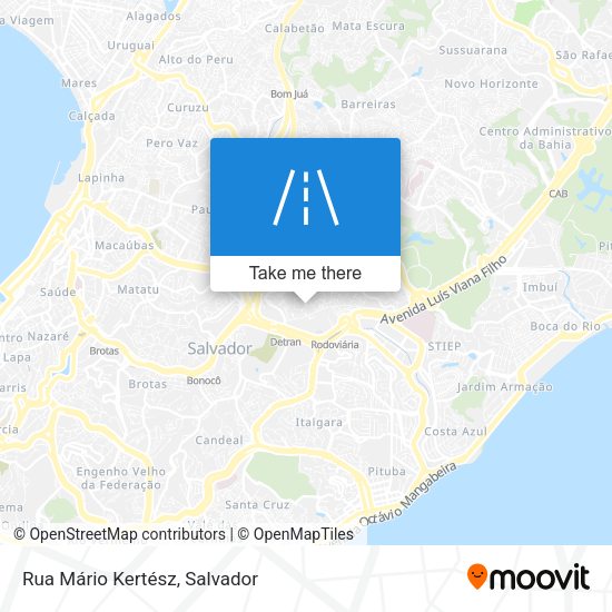 Rua Mário Kertész map