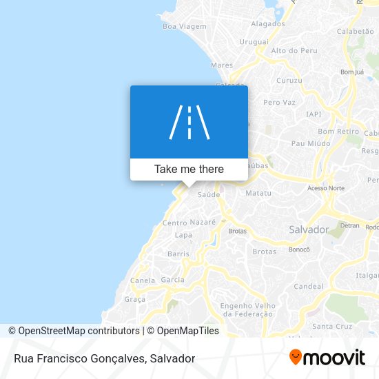 Rua Francisco Gonçalves map