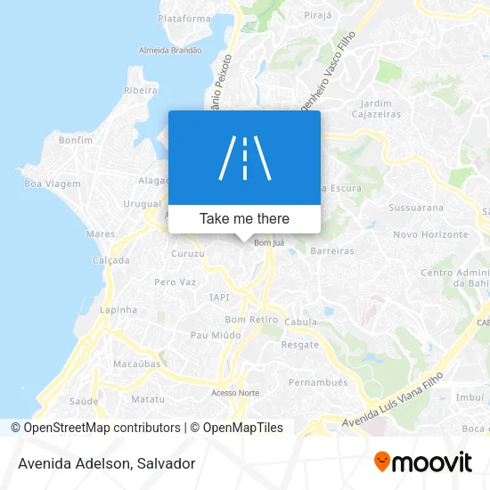 Avenida Adelson map