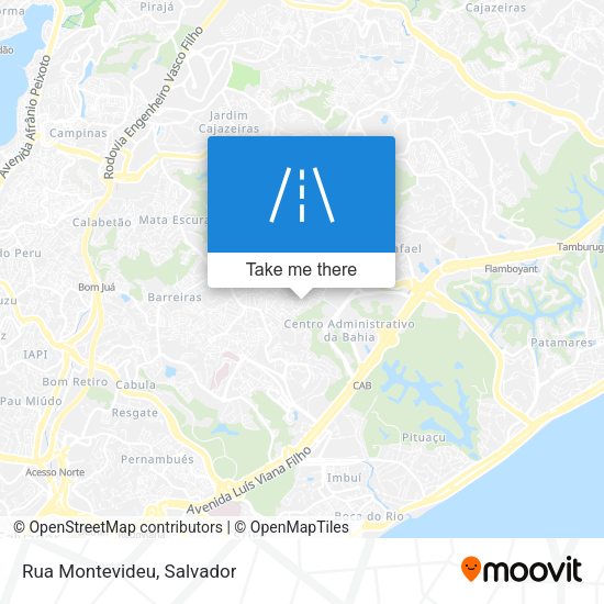 Rua Montevideu map