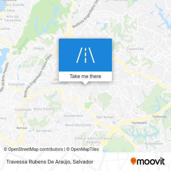 Travessa Rubens De Araújo map