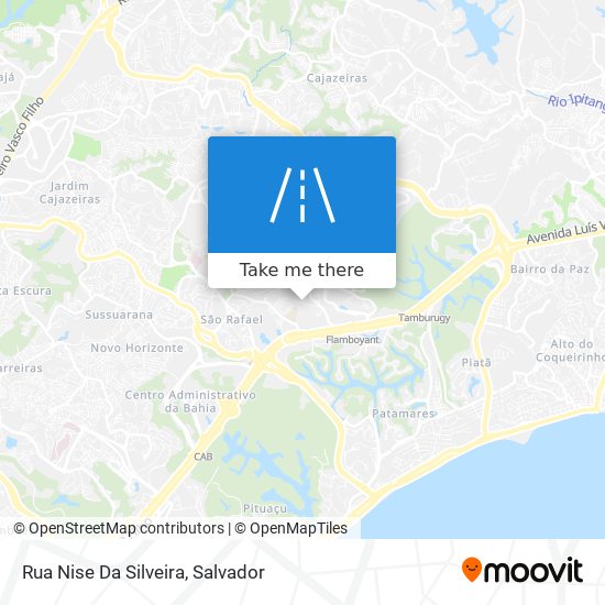 Rua Nise Da Silveira map