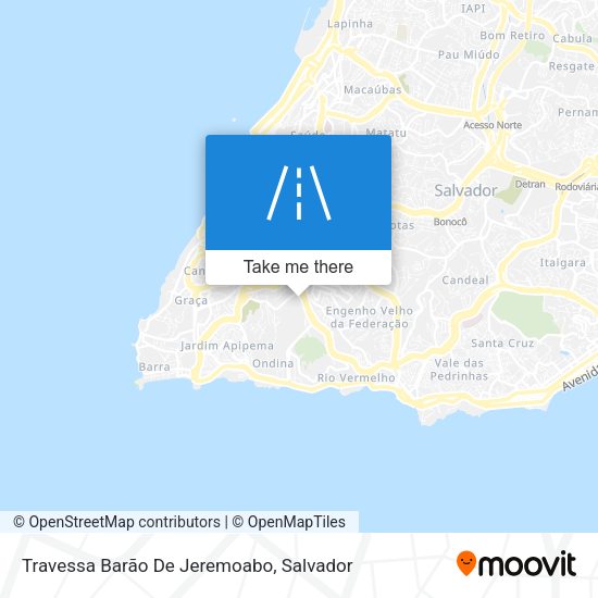 Travessa Barão De Jeremoabo map