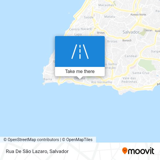 Rua De São Lazaro map