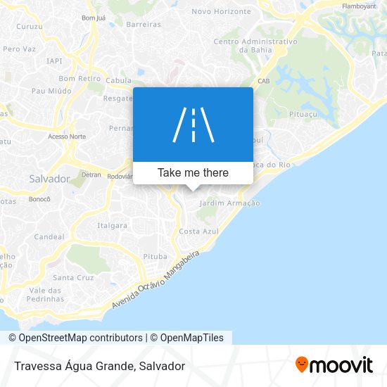 Travessa Água Grande map