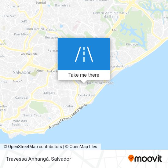 Travessa Anhangá map