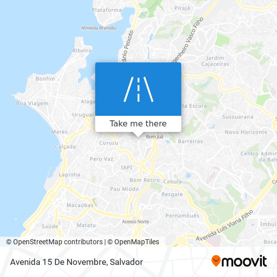 Mapa Avenida 15 De Novembre