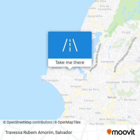 Travessa Rubem Amorim map