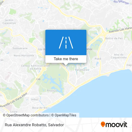 Rua Alexandre Robatto map