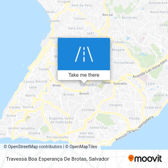 Travessa Boa Esperança De Brotas map