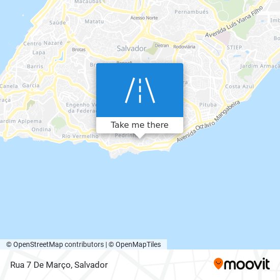 Mapa Rua 7 De Março