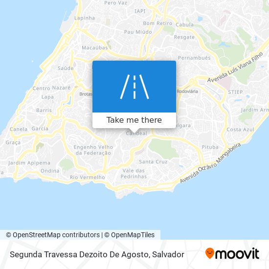 Segunda Travessa Dezoito De Agosto map