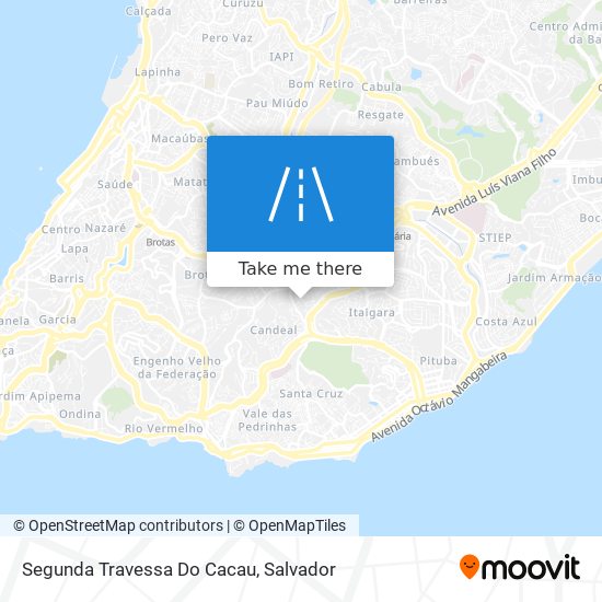 Segunda Travessa Do Cacau map