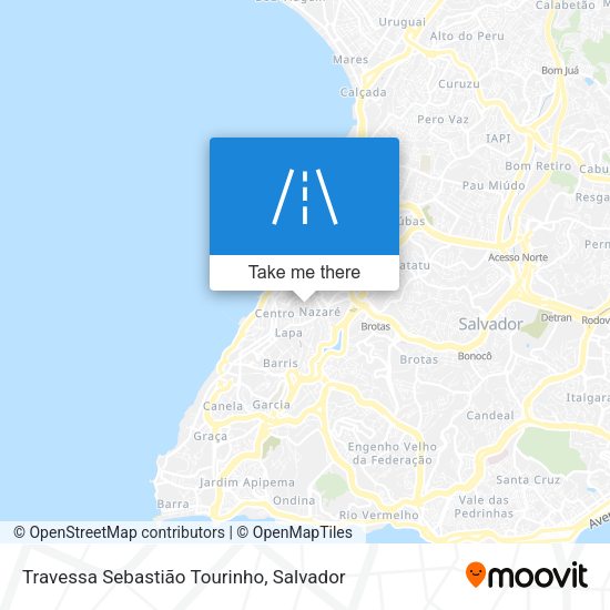 Travessa Sebastião Tourinho map