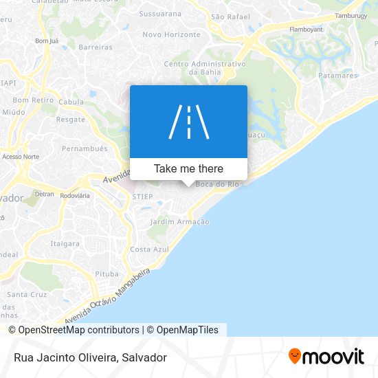 Rua Jacinto Oliveira map